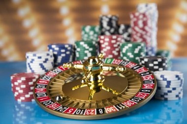 Live dealer studio setup with multiple camera angles and professional lighting
